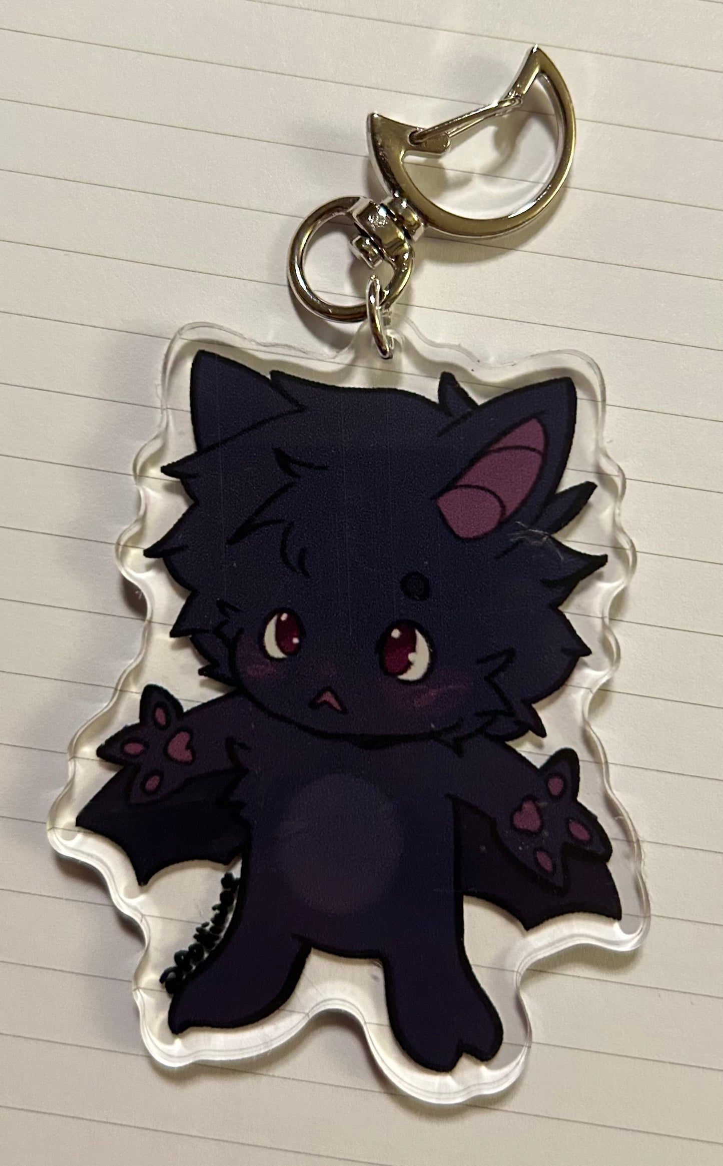 bat keychain